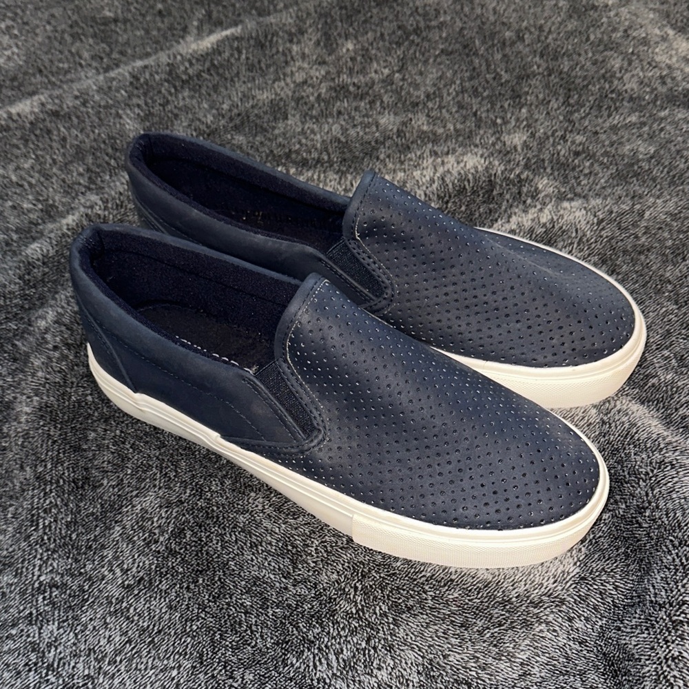 Women’s Navy Slip-On Shoes